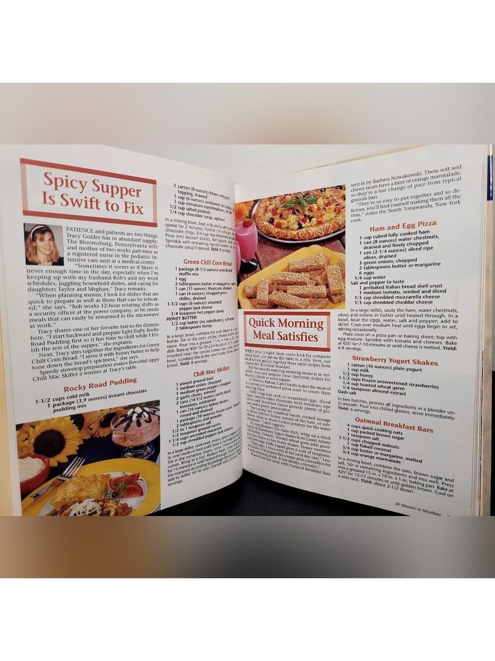 2003 Taste Of Home's Quick Cooking Annual Recipes Hardcover Cookbook - Picture 9 of 11